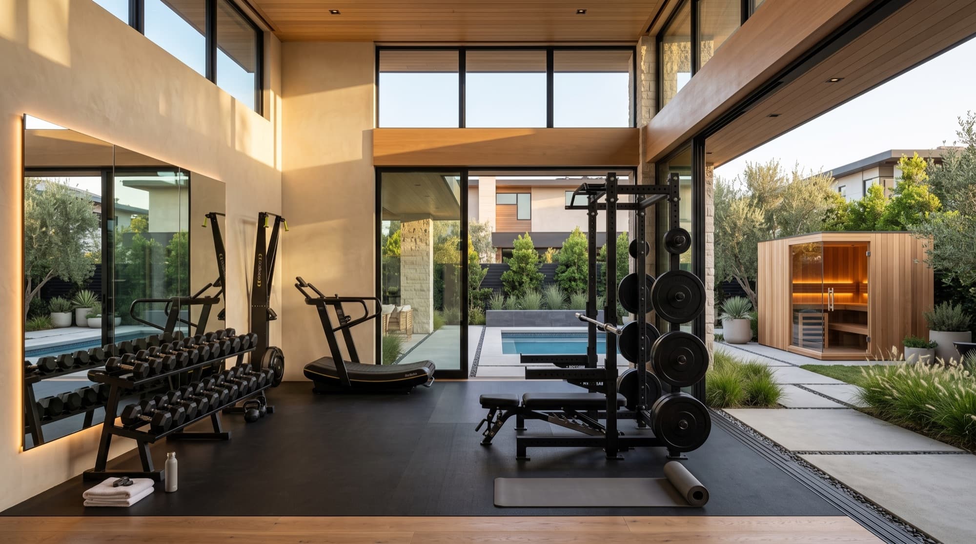 A Fury Co private home gym build