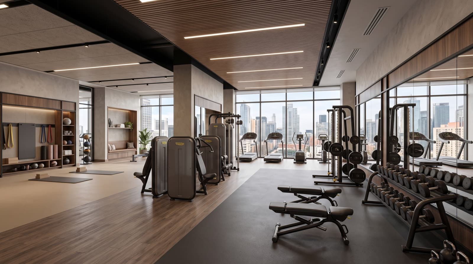 Finished training environment